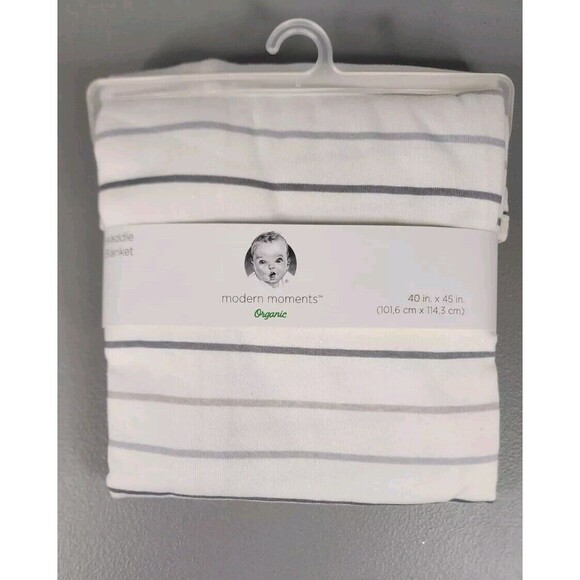 Baby Girl Baby shower Gift Lot Bundle Swaddle Gown Modern Moments Organic NWT - Picture 8 of 14